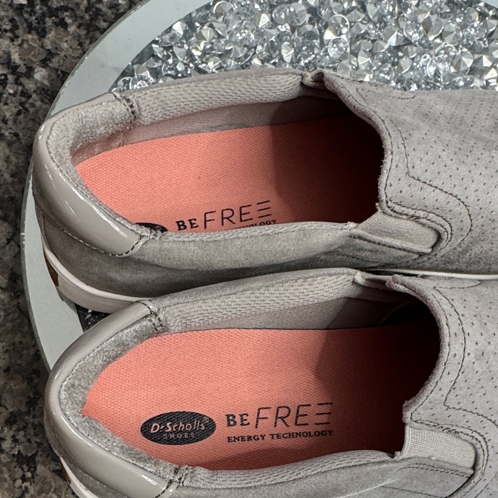 Dr. Scholl's Be Free energy technology Gray Slip-On Shoes NEW 9 - Picture 13 of 15